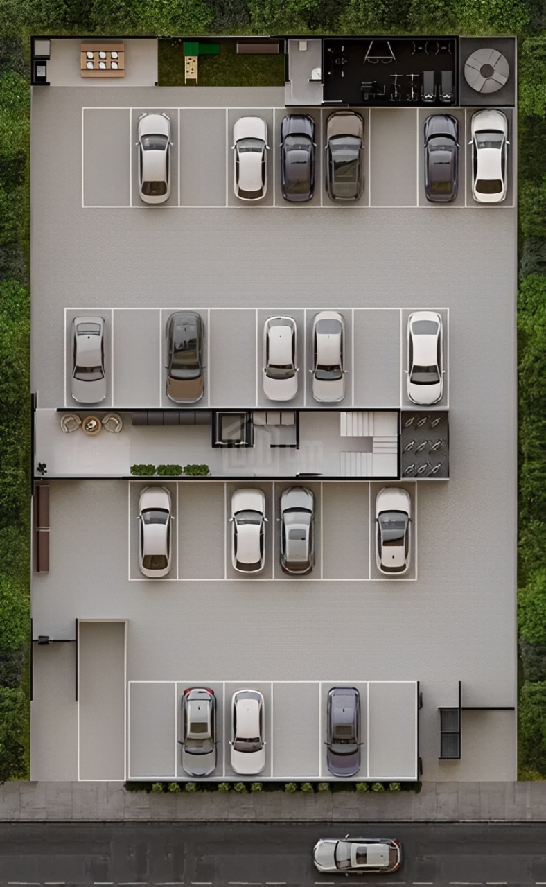 Estacionamento do Louvre Residence