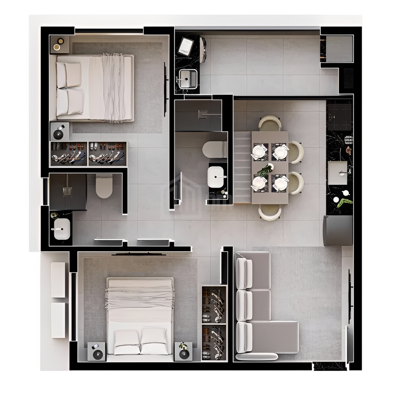 Planta do Apartamento